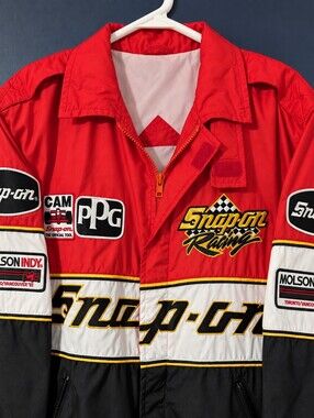 Vintage Rare 1992 Snap-on Racing Jacket Molson Indy Toronto Vancouver PPG NASCAR
